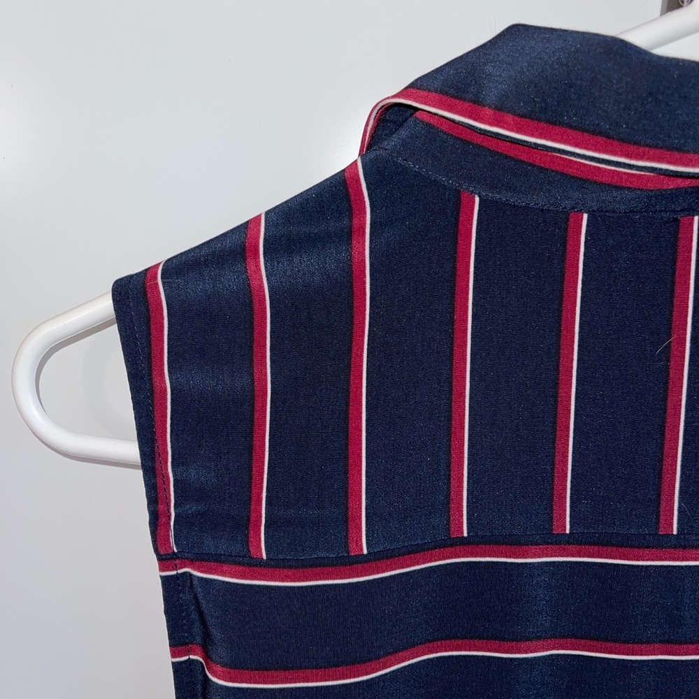 Tommy Hilfiger NWOT Sleeveless‎ Button Down Shirt Dress - Picture 7 of 9